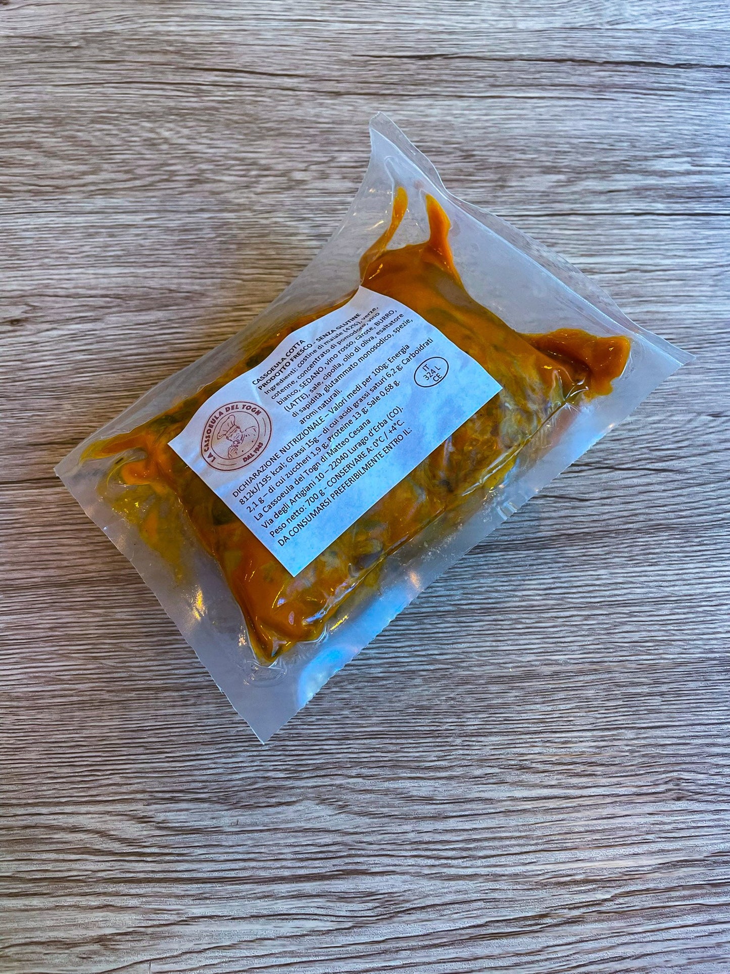 La Cassoeula del Togn (2x700g - x2/3 persone)